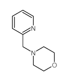 Morpholine,4-(2-pyridinylmethyl)- Structure