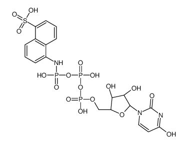 UTP-1-aminonaphthalene-5-sulfonate Structure