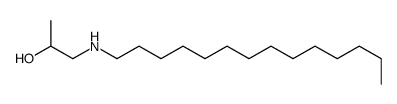 1-(tetradecylamino)propan-2-ol Structure