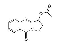 (+/-)-acetylvasicinone结构式