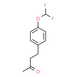 4-(4-Difluoromethoxy-phenyl)-butan-2-one结构式