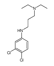 N-(3,4-dichlorophenyl)-N',N'-diethylpropane-1,3-diamine Structure
