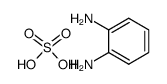 1,2-phenylenediamine sulfate Structure