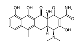 4-EPIANHYDROTETRACYCLINE structure