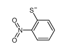 2-nitrophenyl sulphide anion Structure
