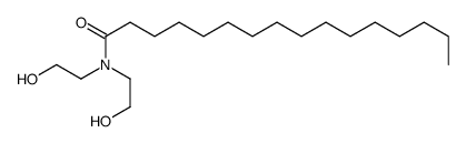 N,N-二(2-羟乙基)-十六烷酰胺结构式
