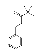 4,4-二甲基-1-(3-吡啶)-3-戊酮结构式