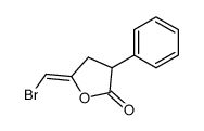 3-phenyl-5(Z)-bromomethylidenetetrahydro-2-furanone结构式