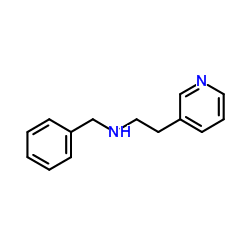 N-Benzyl-2-(3-pyridinyl)ethanamine Structure
