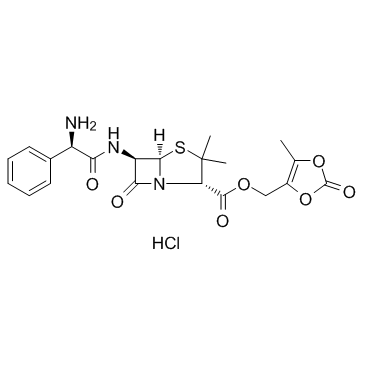 Lenampicillin hydrochloride Structure