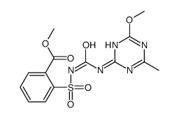 Methyl 2-{[(4-methoxy-6-methyl-1,3,5-triazin-2-yl)carbamoyl]sulfa moyl}benzoate Structure