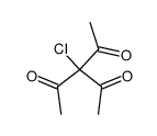 3-acetyl-3-chloro-pentane-2,4-dione结构式