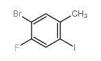 5-Bromo-4-fluoro-2-iodotoluene structure