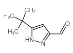 3-叔丁基-1H-吡唑-5-甲醛结构式
