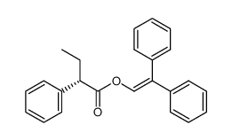 2,2-diphenylvinyl (S)-2-phenylbutanoate结构式