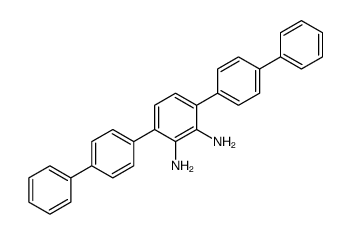 3,6-bis(4-phenylphenyl)benzene-1,2-diamine Structure