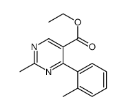 4-ethyl-2-methyl-6-(2-methylphenyl)pyrimidine-5-carboxylate Structure
