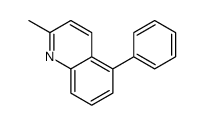 2-methyl-5-phenylquinoline结构式