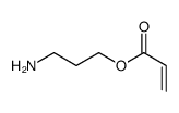 3-aminopropyl prop-2-enoate结构式