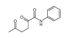 2,5-dioxo-N-phenylhexanamide结构式