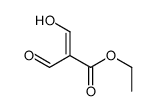 ethyl 2-formyl-3-hydroxyprop-2-enoate结构式