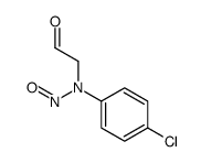 N-(4-chlorophenyl)-N-(2-oxoethyl)nitrous amide结构式