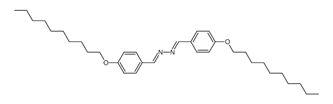4,4'-di-n-decyloxybenzalazine Structure