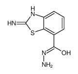 2-amino-1,3-benzothiazole-7-carbohydrazide结构式
