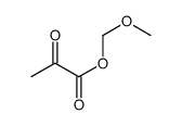 methoxymethyl 2-oxopropanoate结构式