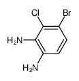 4-溴-3-氯邻苯二胺结构式