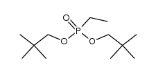 dineopentyl ethylphosphonate结构式