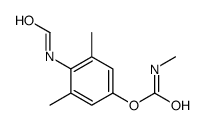 (4-formamido-3,5-dimethylphenyl) N-methylcarbamate结构式