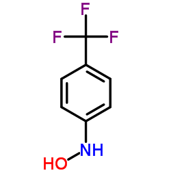 N-(4-(trifluoromethyl)phenyl)hydroxylamine Structure