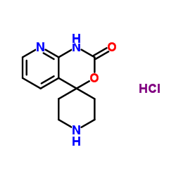 Spiro[piperidine-4,4'-pyrido[2,3-d][1,3]oxazin]-2'(1'H)-one hydrochloride Structure