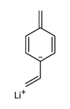 Lithium, [(4-ethenylphenyl)methyl] Structure