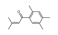 2',β,4',5'-Tetramethylcrotonophenone结构式