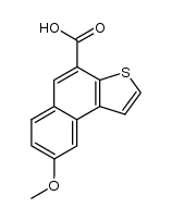 8-methoxynaphtho[2,1-b]thiophene-4-carboxylic acid Structure