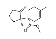 methyl 4-methyl-1-(1-methyl-2-methylenecyclopentyl)-3-cyclohexene-1-carboxylate Structure