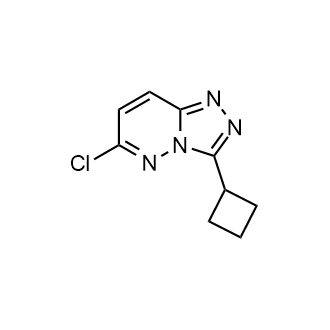 6-氯-3-环丁基-[1,2,4]三唑并[4,3-b]哒嗪结构式