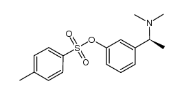 (S)-3-(1-(dimethylamino)ethyl)phenyl p-toluenesulphonate结构式