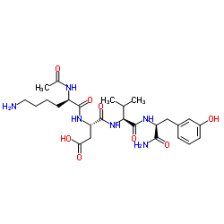 乙酰基四肽-2结构式