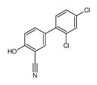 5-(2,4-dichlorophenyl)-2-hydroxybenzonitrile Structure