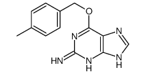 6-[(4-methylphenyl)methoxy]-7H-purin-2-amine Structure