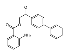 2-氨基-2-联苯-4-基-2-氧代苯甲酸乙酯结构式