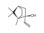 (1R,2S,4R)-2-ethenyl-1,7,7-trimethylbicyclo[2.2.1]heptan-2-ol结构式