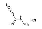 hydrazinecarbimidoyl azide hydrochloride结构式