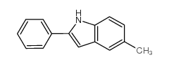 5-甲基-2-苯基吲哚结构式