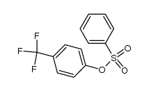 4-(trifluoromethyl)phenyl benzenesulfonate Structure