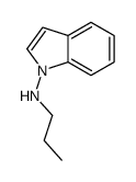 N-propylindol-1-amine结构式