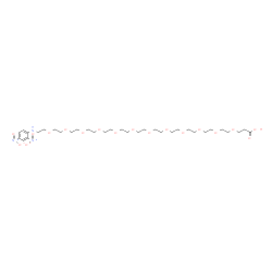 DNP-PEG12-acid Structure